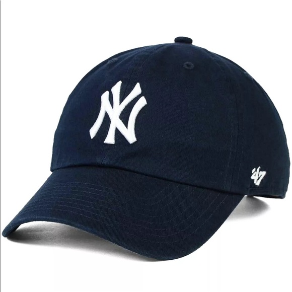 New York Yankees MLB '47 Clean Up Navy Relaxed Cap - Picture 1 of 12